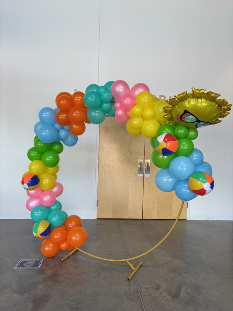 Professional balloon arrangement