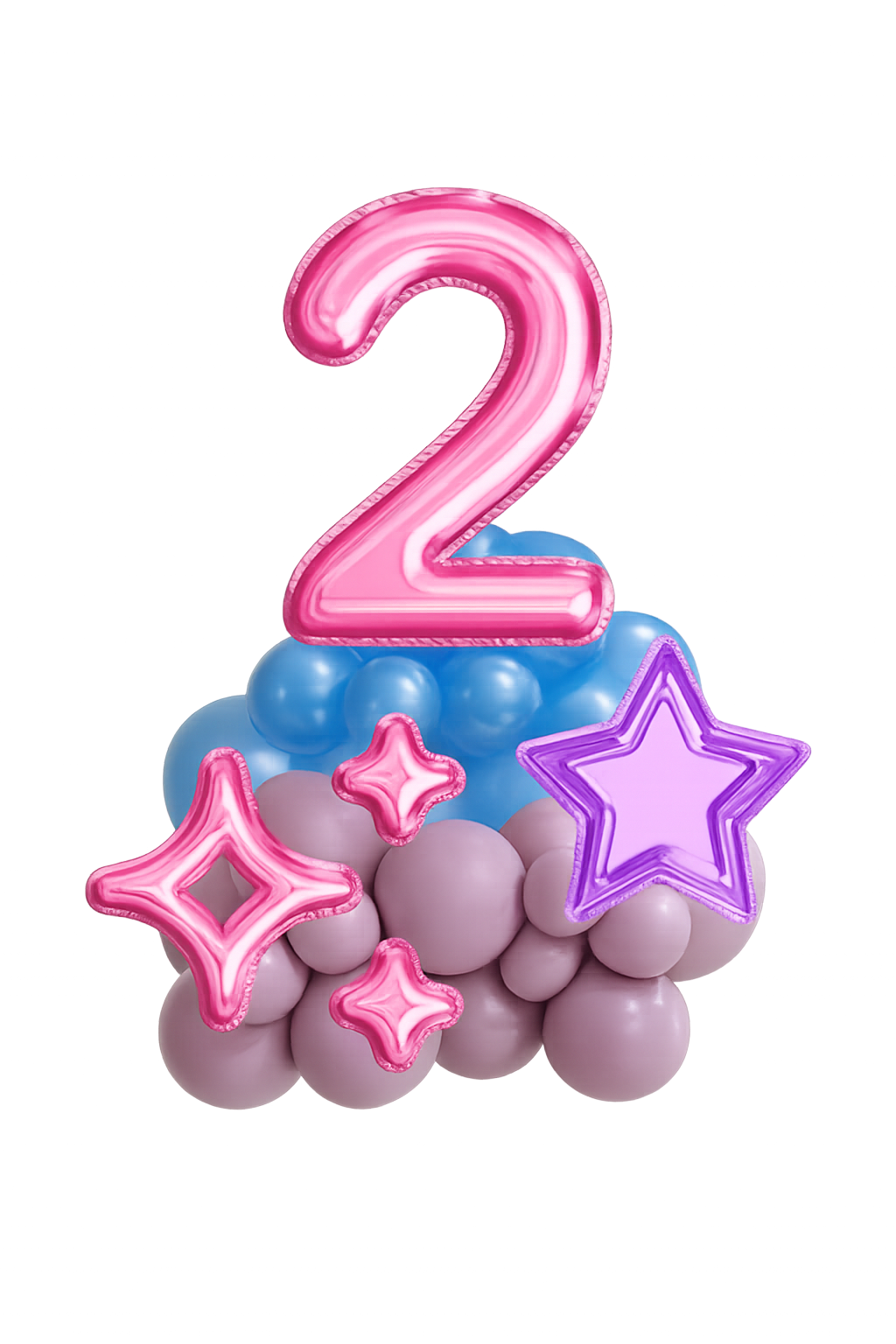 Birthday Party Balloon Garland