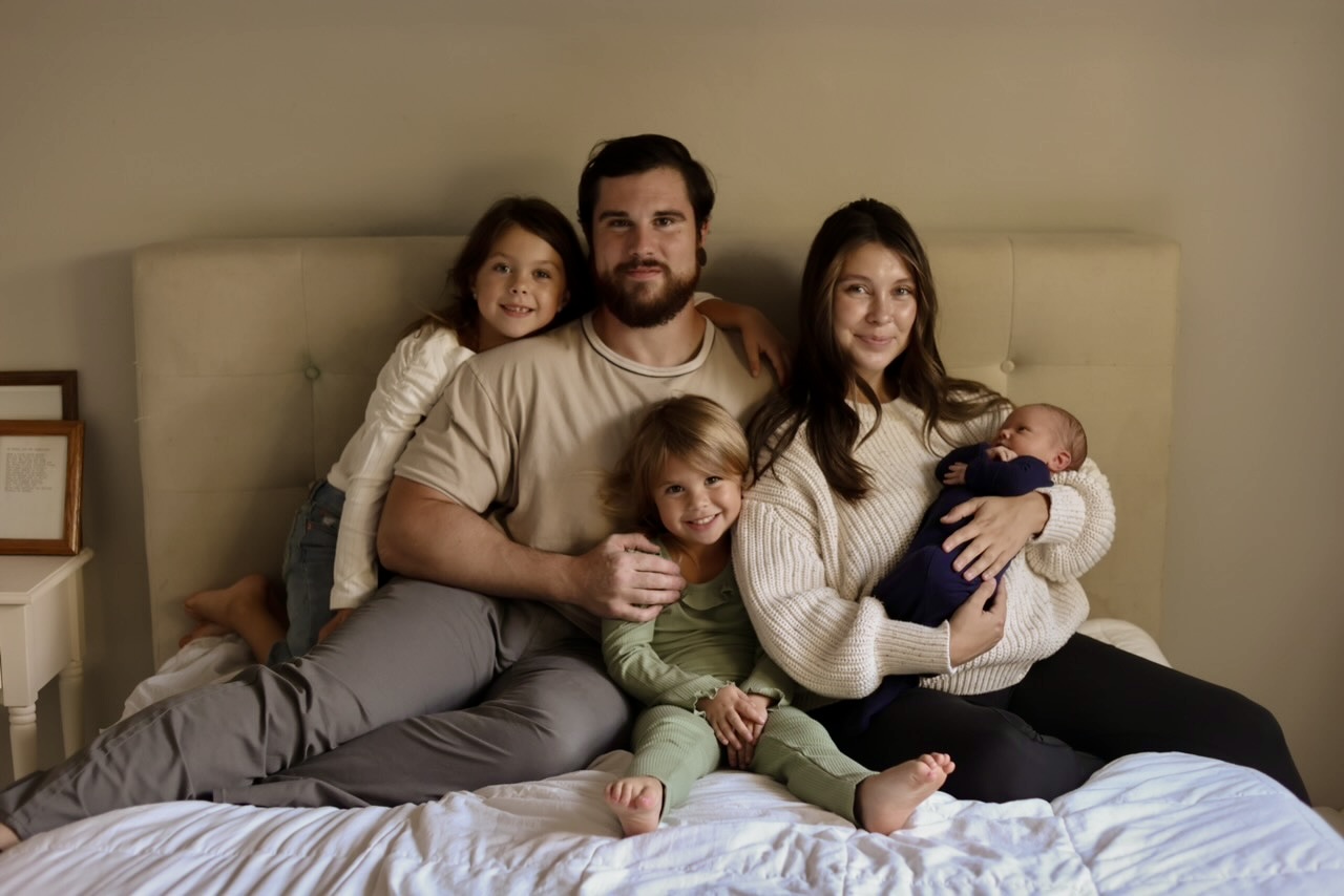 Jenni with her beautiful family